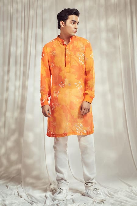 Harshita Singhvi Bloom Garden Print Kurta 