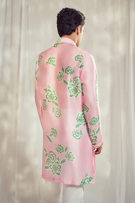 Harshita Singhvi Gardenia Bloom Print Kurta 