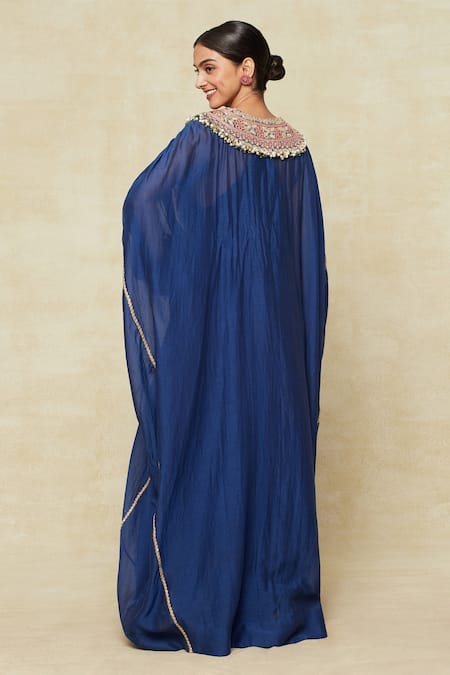 Anamika Khanna Embroidered Yoke Kaftan 