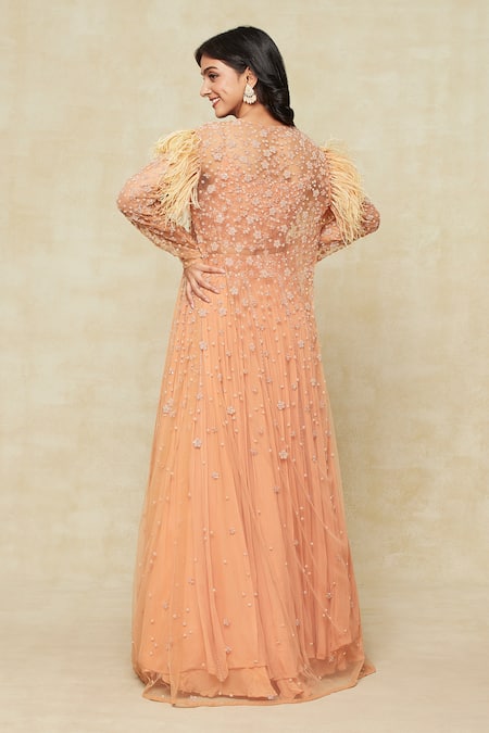 COUTURE BY NIHARIKA Embroidered Jacket Lehenga Set 