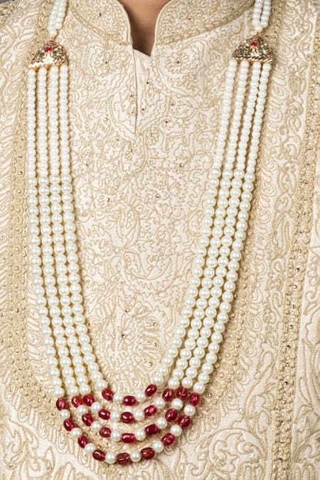 Queens Jewels Kundan Studded Mala 