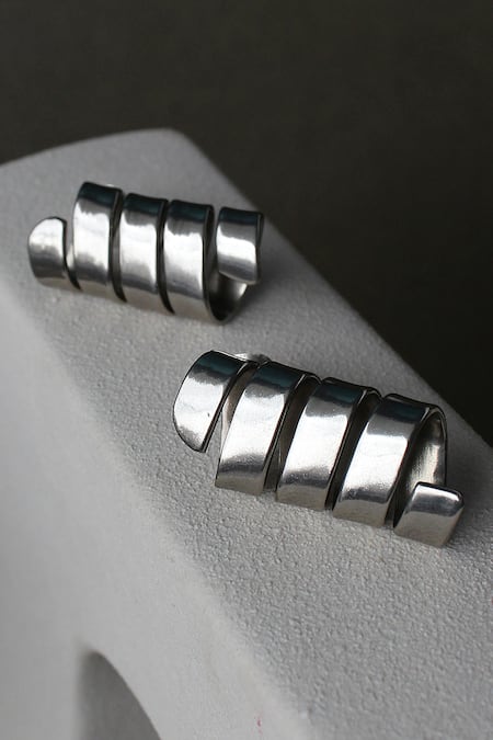 Heena Mittal Lyra Spiral Earrings 