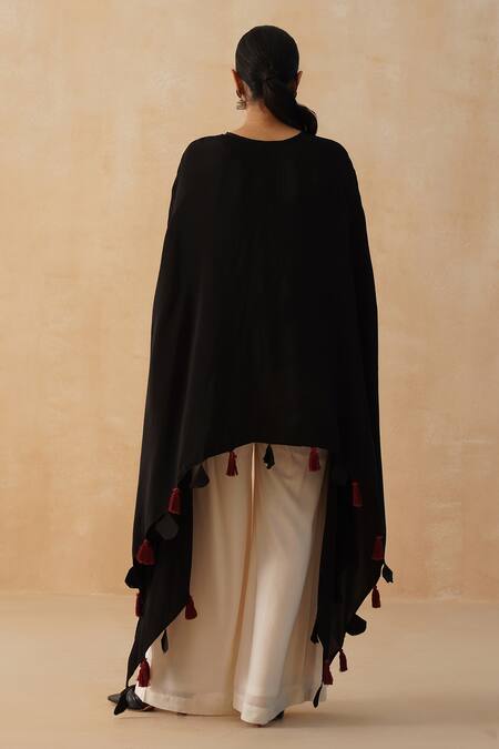 Palak & Mehak Embroidered Kaftan Pant Set 