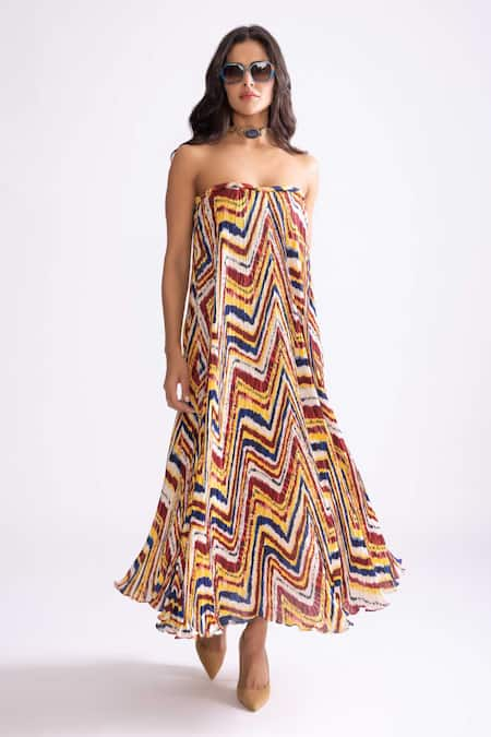 Saaksha & Kinni Tova Printed Maxi Dress 