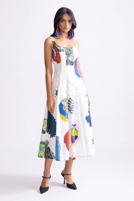 Saaksha & Kinni Emily Printed Dress 