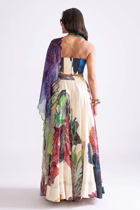 Saaksha & Kinni Daisy Print Dupatta 