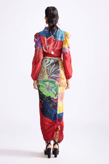 Saaksha & Kinni Bella Daisy Print Skirt 