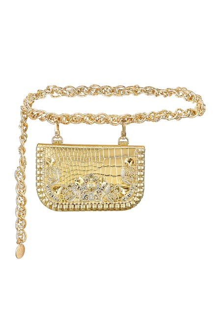 Papa Don't Preach Accessories Aurelia Chainlink Belt Bag 