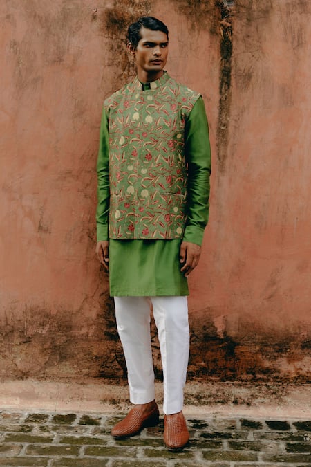 Drishti & Zahabia Floral Veil Print Bundi Set 