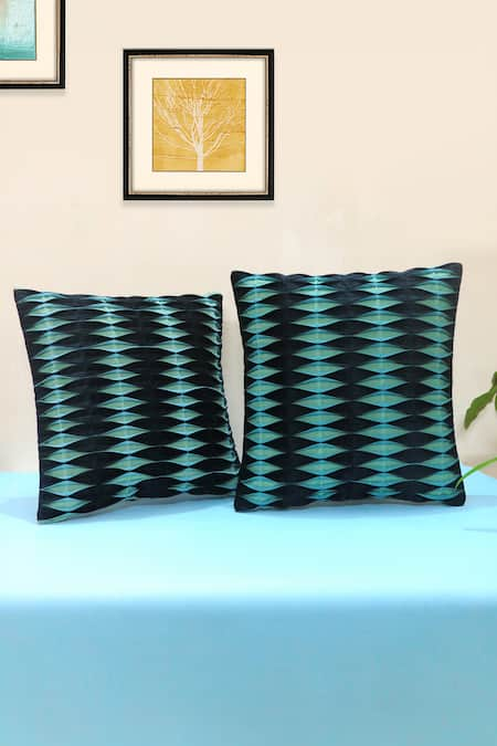 Mid July Home Textured Set Of 2 Cushion Covers 