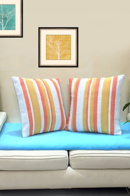 Mid July Home Color Block Set Of 2 Cushion Covers 