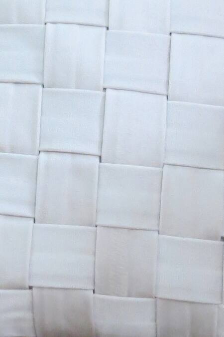 Mid July Home Off White Velvet Textured Whisper Luxury Set 2 Cushion Covers Online at Aza Fashions Mid July Home_Off White Velvet Textured Whisper Luxury Set 2 Cushion Covers_Online_at_Aza_Fashions