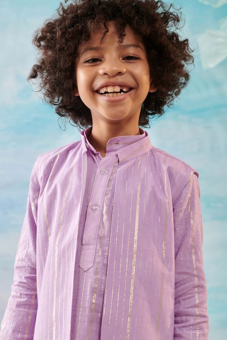 Cute Couture Purple , Silk, Lurex, Satin Floral Long Bundi And Churidar Set at Aza Fashions Cute Couture_Purple , Silk, Lurex, Satin Floral Long Bundi And Churidar Set _at_Aza_Fashions