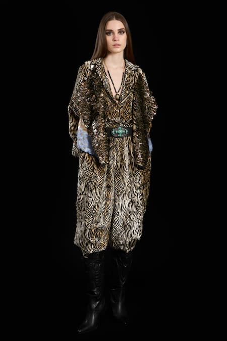 Rara Avis Glass Sequin Embroidered Gilet 