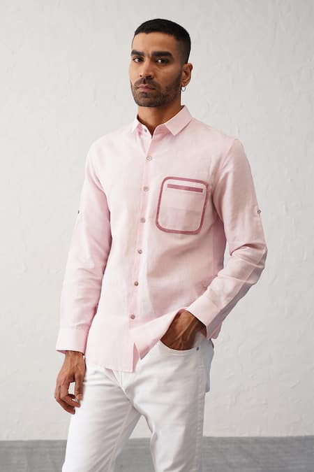 Seven Floating Pocket Cotton Shirt 