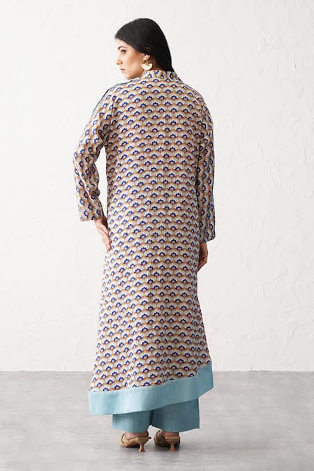 Seven Ava Printed Kurta & Pant Co-Ord Set 