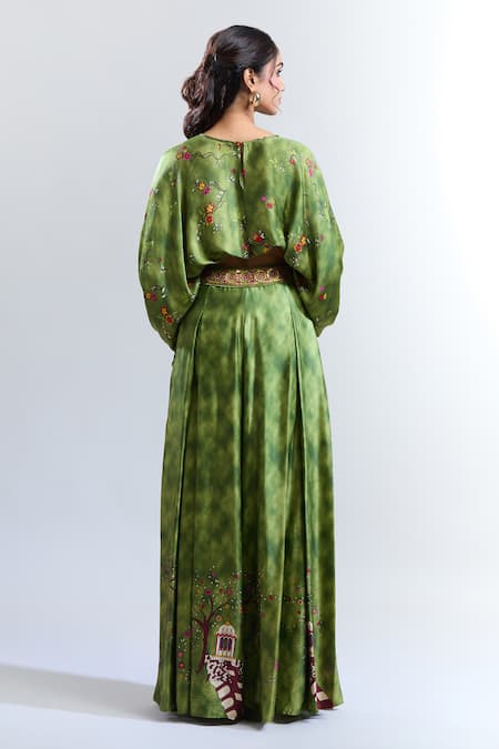 Punit Balana Kumari Ranthambore Print Flared Pant Set 