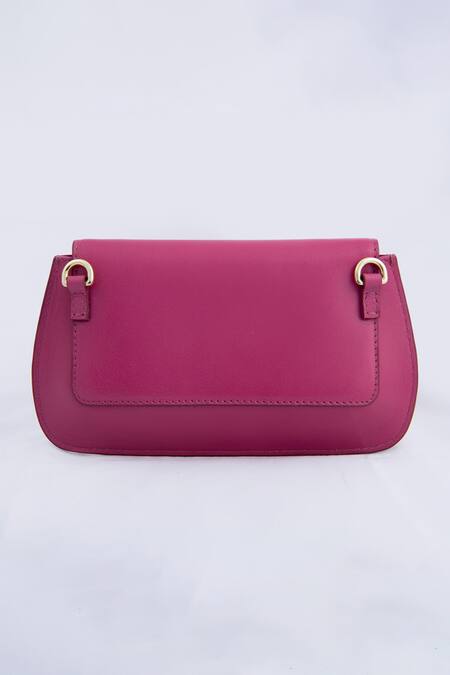 Shop Saurav Ghosh Pink Metallic Thread Elite Structured Pattern Clutch at Aza Fashions Shop_Saurav Ghosh_Pink Metallic Thread Elite Structured Pattern Clutch_at_Aza_Fashions