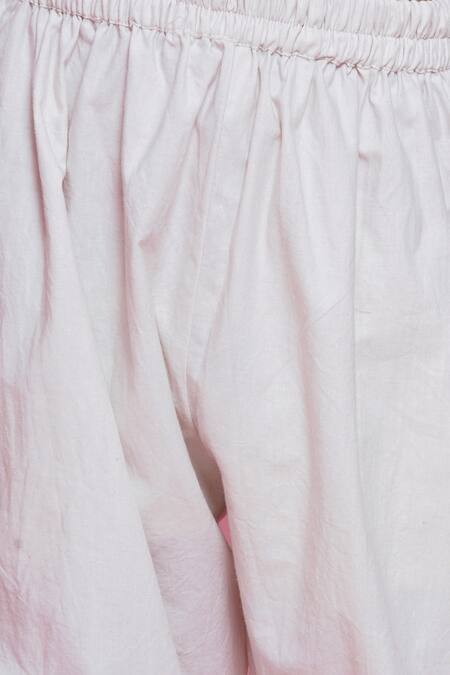 Little Bansi Grey Silk, Cotton Embroidery Leaf Sherwani With Pyjama at Aza Fashions Little Bansi_Grey Silk, Cotton Embroidery Leaf Sherwani With Pyjama _at_Aza_Fashions