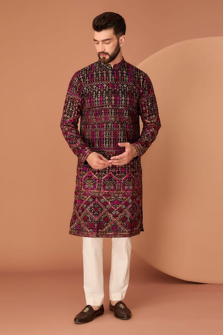 Kasbah Kasuti Kashmiri Embroidered Kurta 