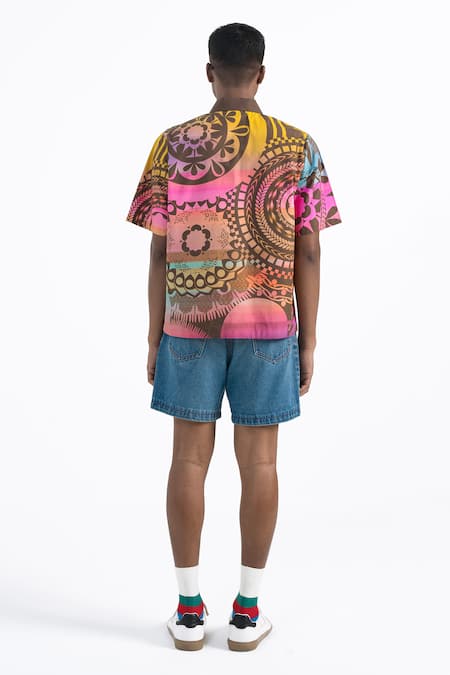 Siddhartha Bansal Life Time Camp Printed Shirt 