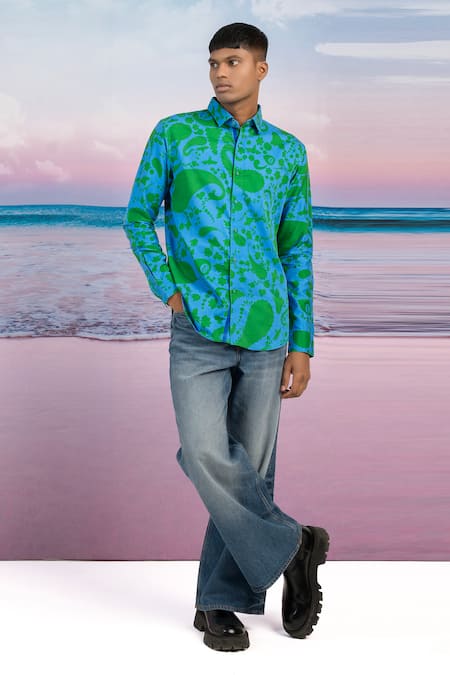 Siddhartha Bansal Soho paisley Print Shirt 