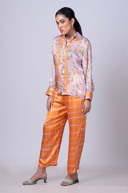 That Thing You Love Scribble Floral Print Shirt 