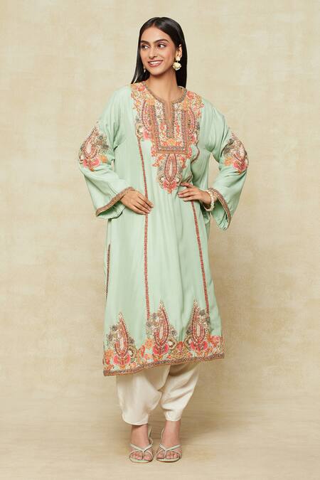 Debyani + Co Embroidered Kurta Salwar Set 