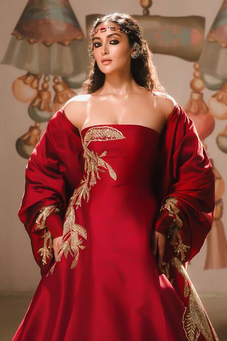 Masaba The Paan Pasand Embroidered Gown 