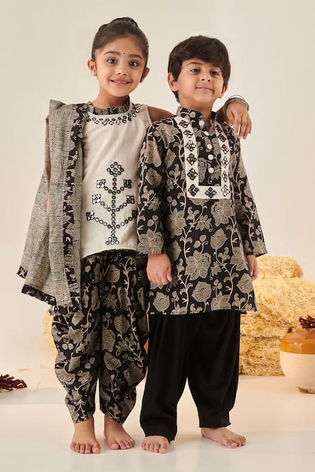 Cute Couture Beige , Satin Sequins, Embroidery Kurta Dhoti Pant Set at Aza Fashions Cute Couture_Beige , Satin Sequins, Embroidery Kurta Dhoti Pant Set _at_Aza_Fashions