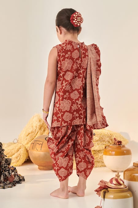 Shop Cute Couture Beige , Satin Mirrors Embroidered Kurta Dhoti Pant Set at Aza Fashions Shop_Cute Couture_Beige , Satin Mirrors Embroidered Kurta Dhoti Pant Set _at_Aza_Fashions