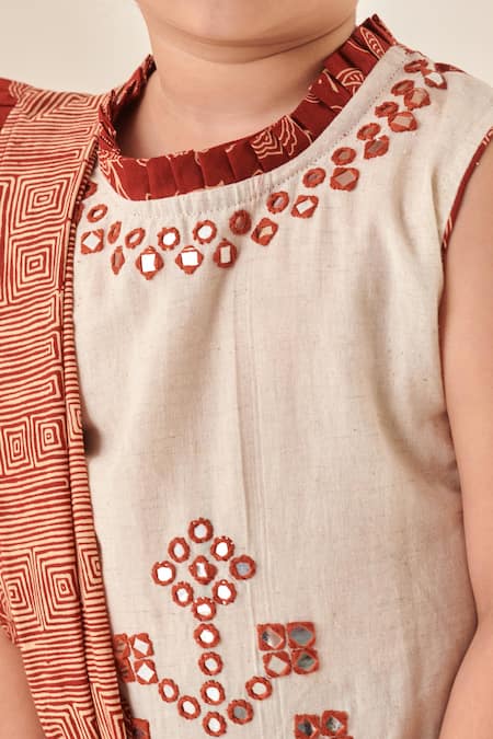 Buy Cute Couture Beige , Satin Mirrors Embroidered Kurta Dhoti Pant Set Online at Aza Fashions Buy_Cute Couture_Beige , Satin Mirrors Embroidered Kurta Dhoti Pant Set _Online_at_Aza_Fashions