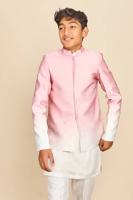 All Boy Couture Ombre Jodhpuri Kurta Set 