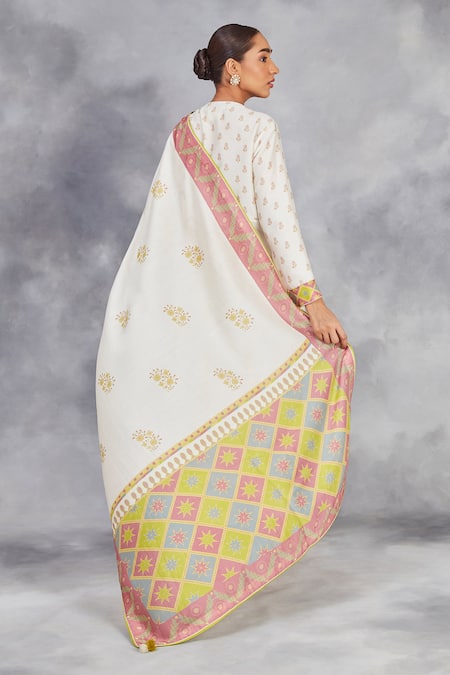 Sue Mue Paisley Print Kurta Pant Set