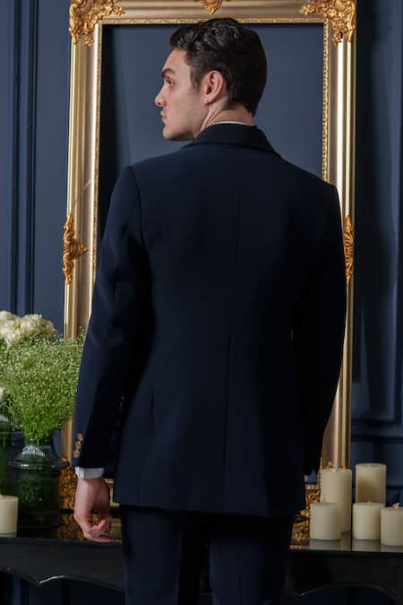 Amrit Dawani Japanese Elegance Tuxedo Pant Set 