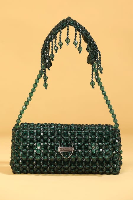 MODARTA Crystal Bead Embellished Bag 