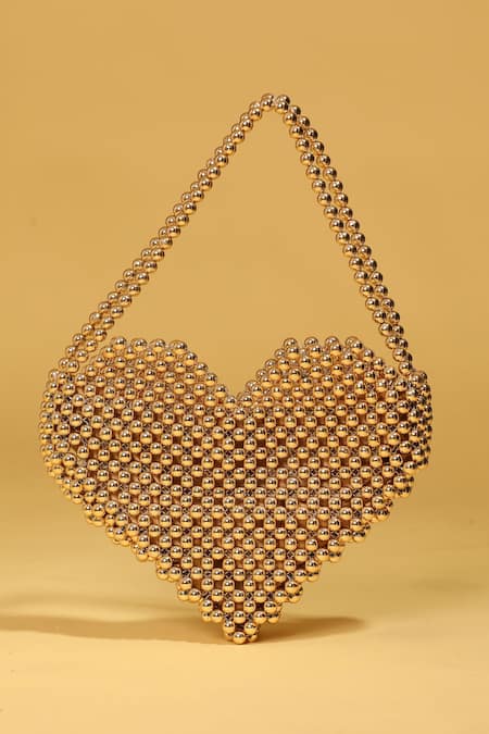 MODARTA Heart Shaped Pearl Bag 