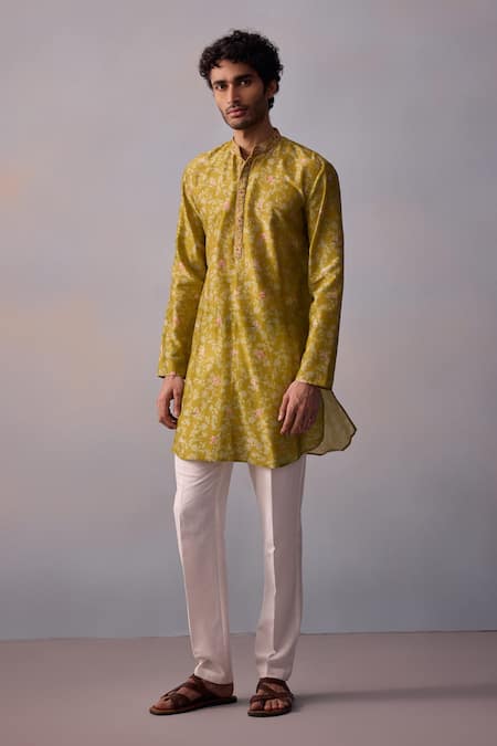 Kalista Mihir Floral Print Kurta With Pant 