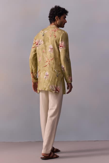 Kalista Nasir Embroidered Short Kurta With Pant 