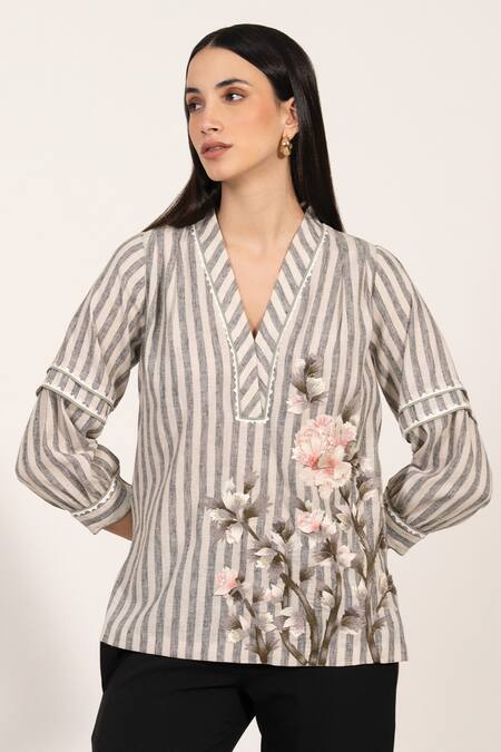 RANNA GILL Jolie Printed Blouse 