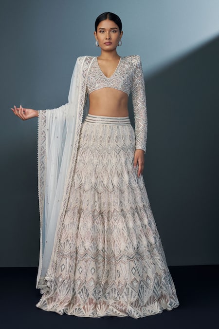 Ritika Mirchandani Imperia Embroidered Lehenga Set 