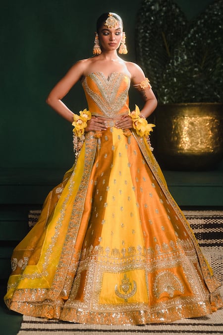 Masaba The Son Patissa Embroidered Lehenga Set 