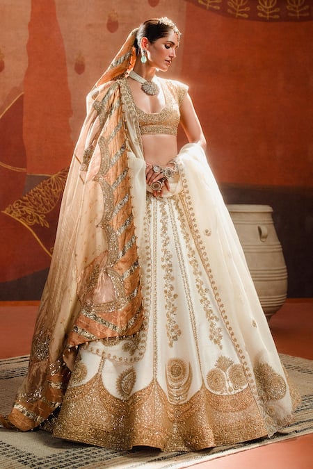 Masaba Nan Khati Embroidered Bridal Lehenga Set 