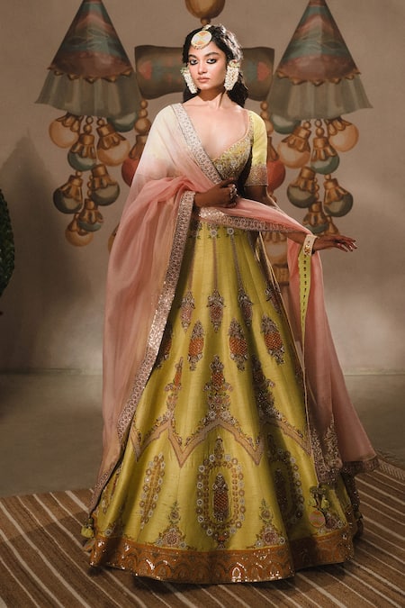 Masaba The Pista Kulfi Bridal Lehenga Set 