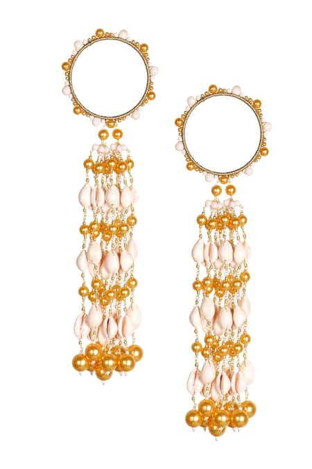 Vaidaan Chitra Pearl Embellished Kaleeras - Set of 2 