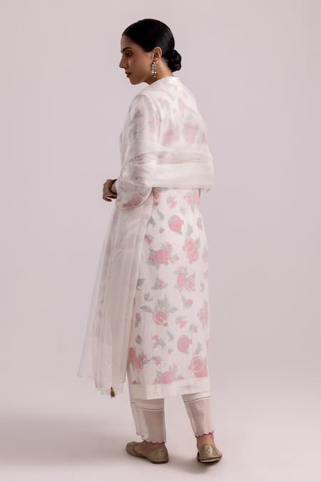 Label Shreya Sharma Anar Print Underside Kurta Pant Set 