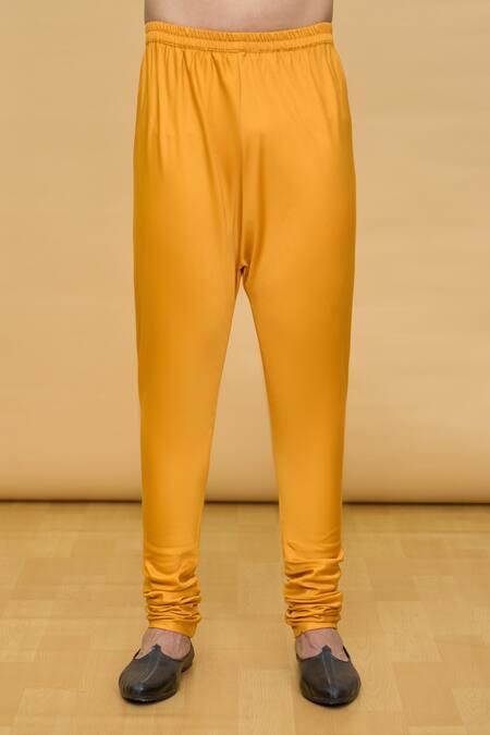 Buy_Punit Balana_Yellow Silk, Cotton Embroidery, Mirrors Floral Bundi Kurta Set 