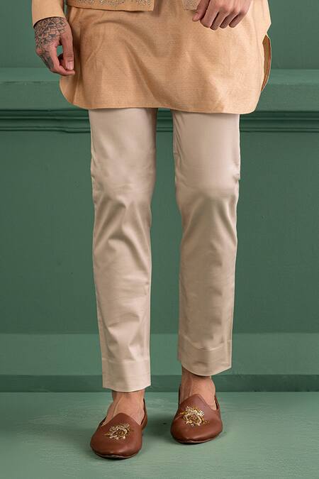 Buy Amit Arora Peach Denim, Cotton, Silk Embroidery Regal Floral Bundi Kurta Set Online at Aza Fashions Buy_Amit Arora_Peach Denim, Cotton, Silk Embroidery Regal Floral Bundi Kurta Set _Online_at_Aza_Fashions