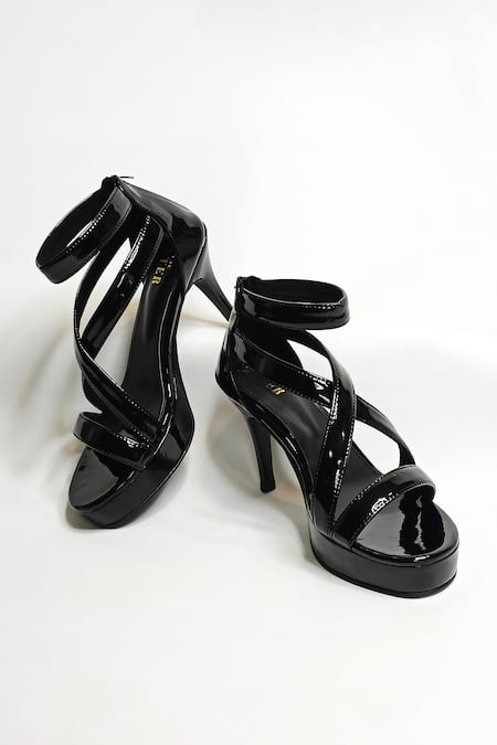 THE ALTER Debora Strappy Gladiator Stilleto Heels 