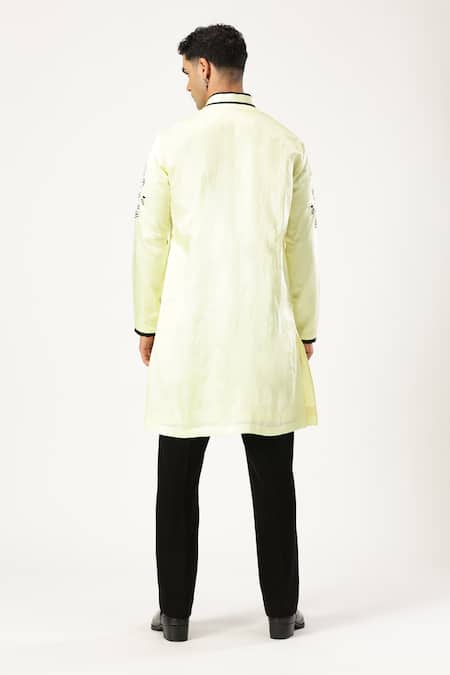 Paresh Lamba Signatures Bead Embroidered Kurta 